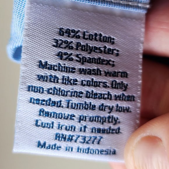 Urban Pipeline Blue Shortsleeve Button Down Shirt Size Medium - Picture 7 of 12